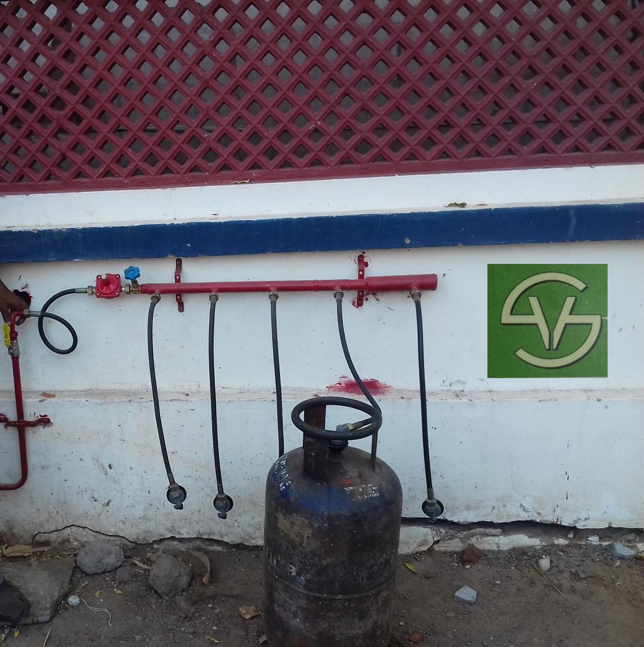 Kitchen Gas Pipeline