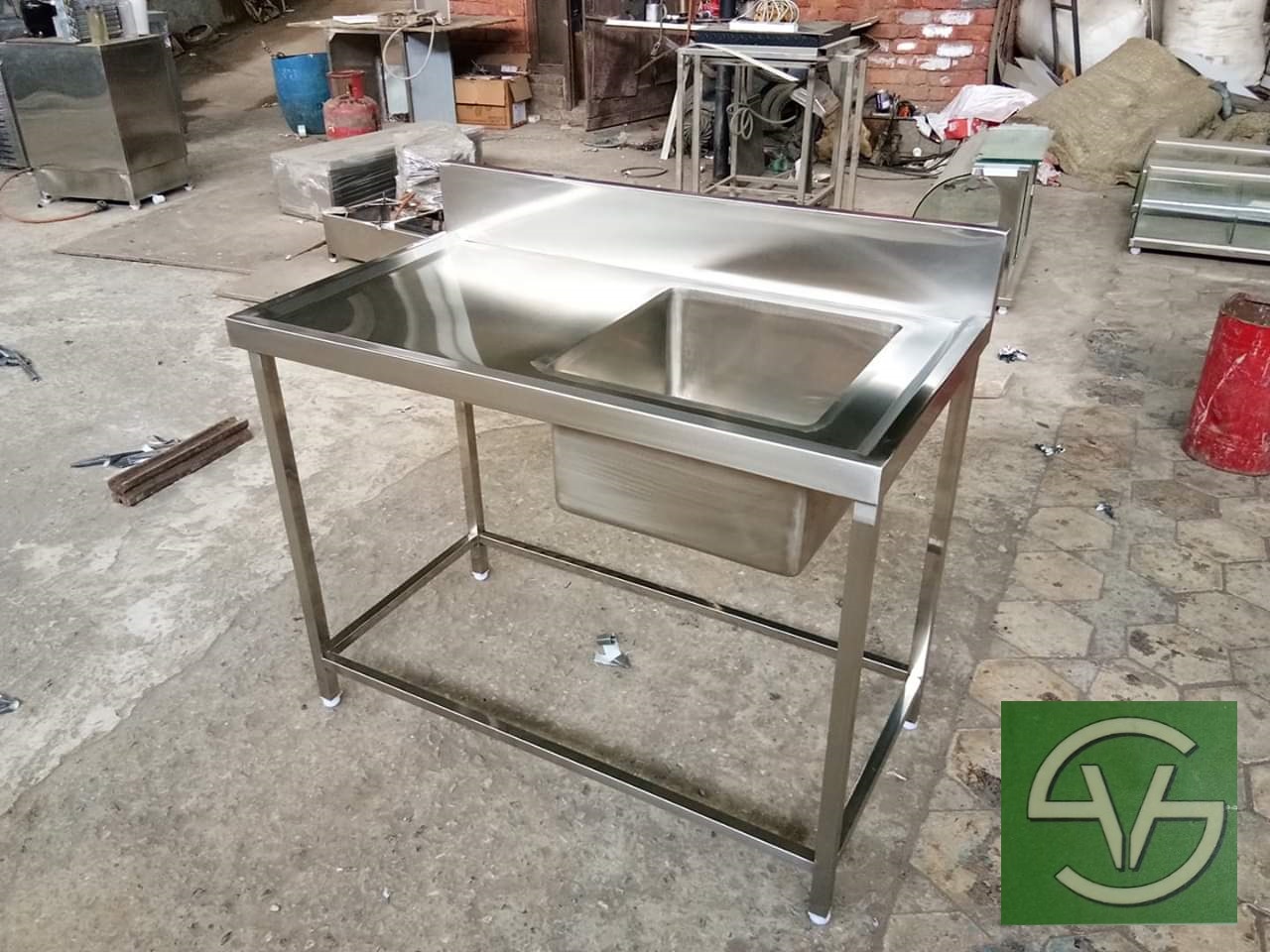 Table with sink